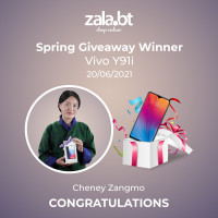 Zala.bt Spring Giveaway 1st Lucky winner