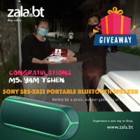 Winner of the Zala.bt Giveaway