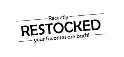 RE-STOCK UPDATE