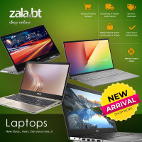 We got new stock of Laptops