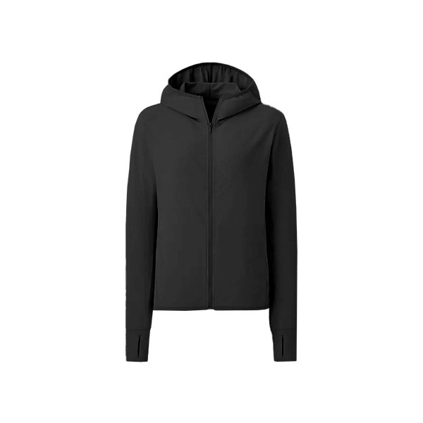 Uniqlo Airism UV Protection Zipped Hoodie(Women) - Black 