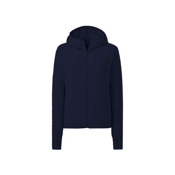 Uniqlo Airism UV Protection Zipped Hoodie(Women) - Navy Blue 