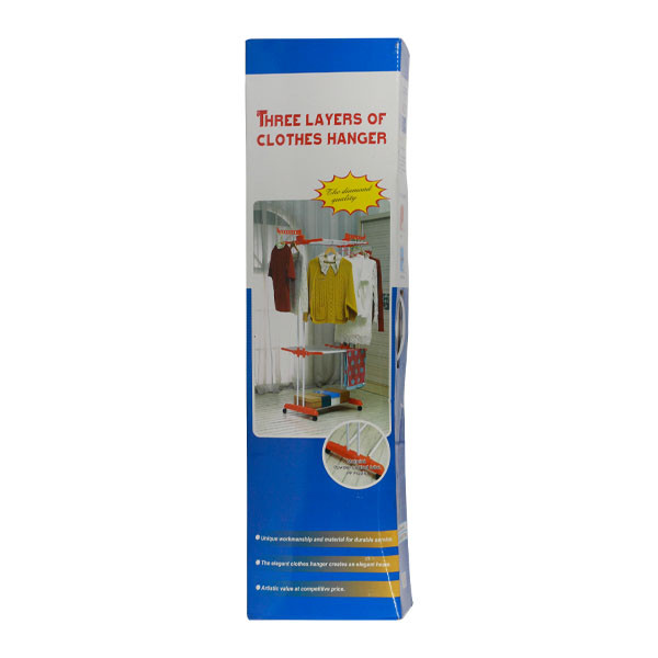 3 layer cloth hanger best sale
