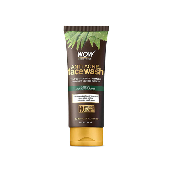 Wow anti acne face cheap wash