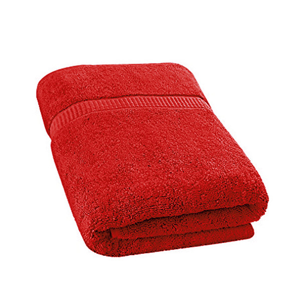 Red Bath Towel zala.bt
