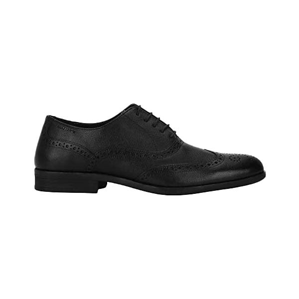 Red Tape Men s Black Leather Formal Shoes RRE0111 zala.bt