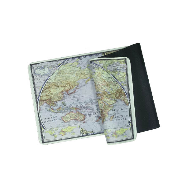 World Map Gaming Mouse Pad(Anti-Slip Natural Rubber) - NP MAP03(Green)