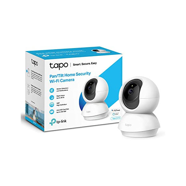 TP-Link Tapo Pan/Tilt Smart Security Camera- CCTV 360°