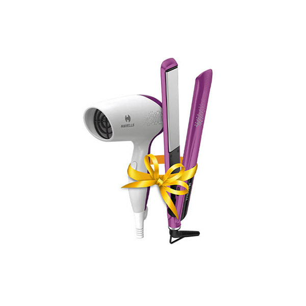- Havells Combo Pack of Hair Dryer & Hair Straightener- HC4025 - Havells Combo Pack of Hair Dryer & Hair Straightener- HC4025