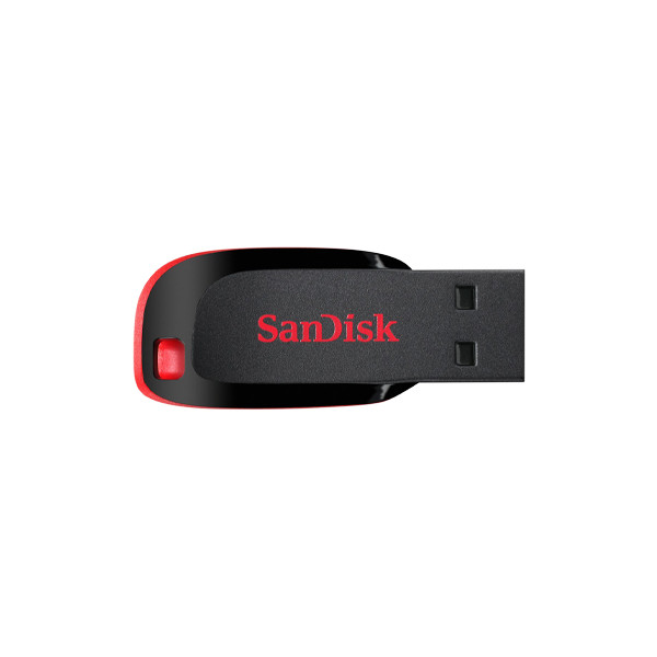 SanDisk Cruzer Blade USB 2.0 Flash Drive (Red)