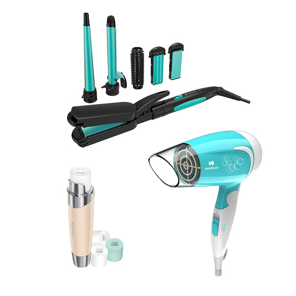 - Havells Styling Combo Pack- GHPHHJBCGN00 - Havells Styling Combo Pack- GHPHHJBCGN00