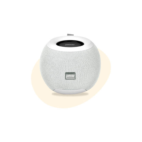 Pebble Dome Wireless TWS Speaker- PBS003 Grey