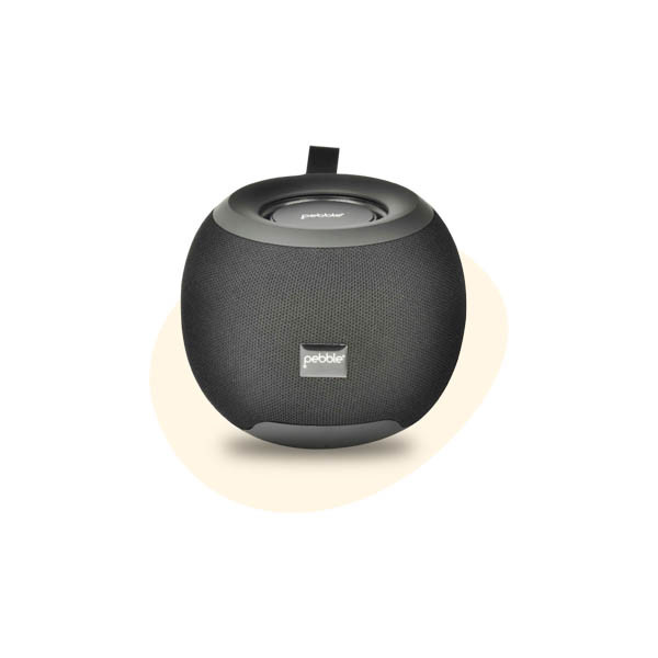 Pebble Dome Wireless TWS Speaker- PBS003 Black